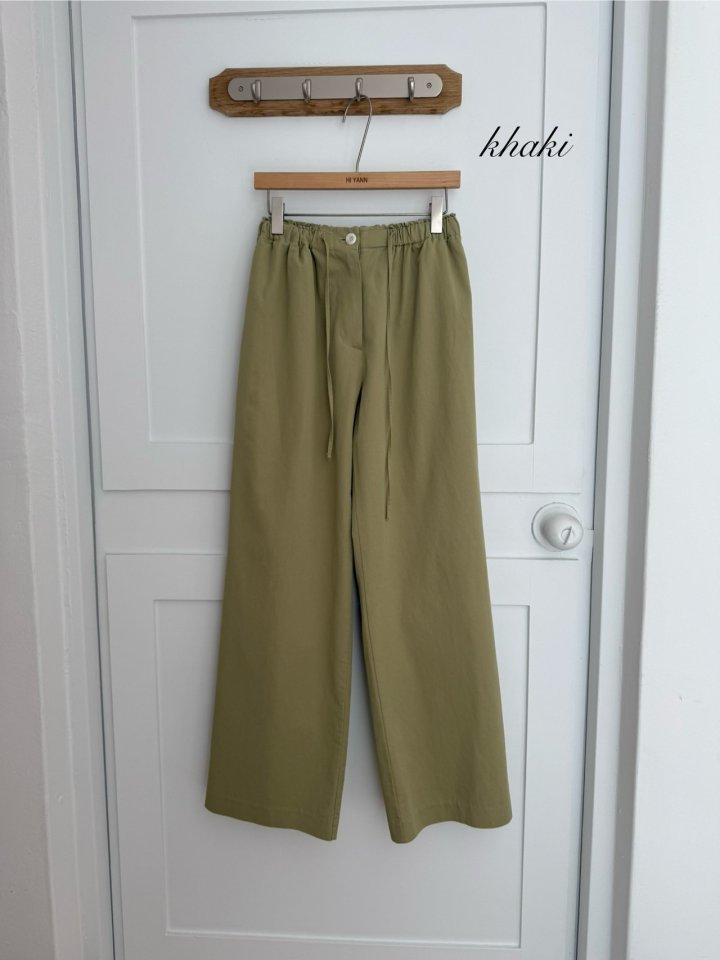 Hiyann - Korean Women Fashion - #momslook - Coco Banding Pants - 7