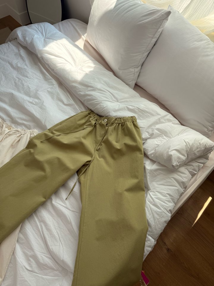 Hiyann - Korean Women Fashion - #momslook - Coco Banding Pants - 9