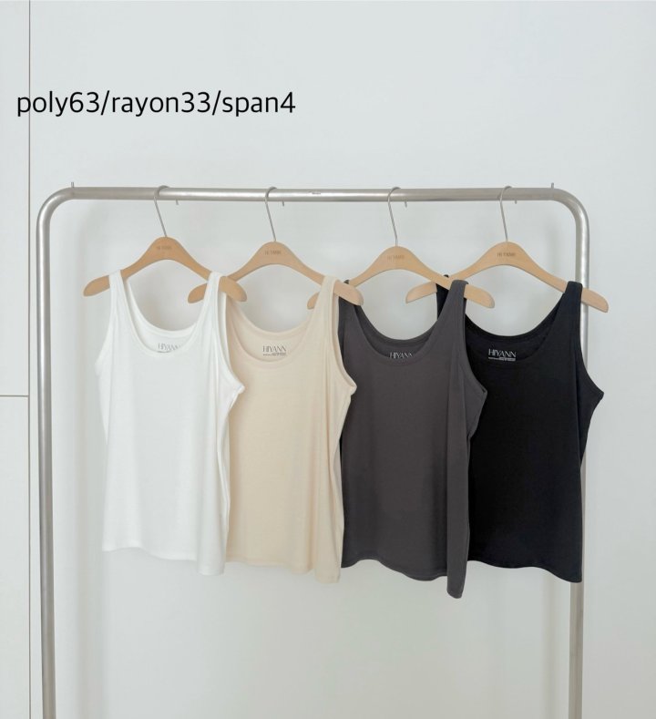 Hiyann - Korean Women Fashion - #momslook - Ribbed Sleeveless