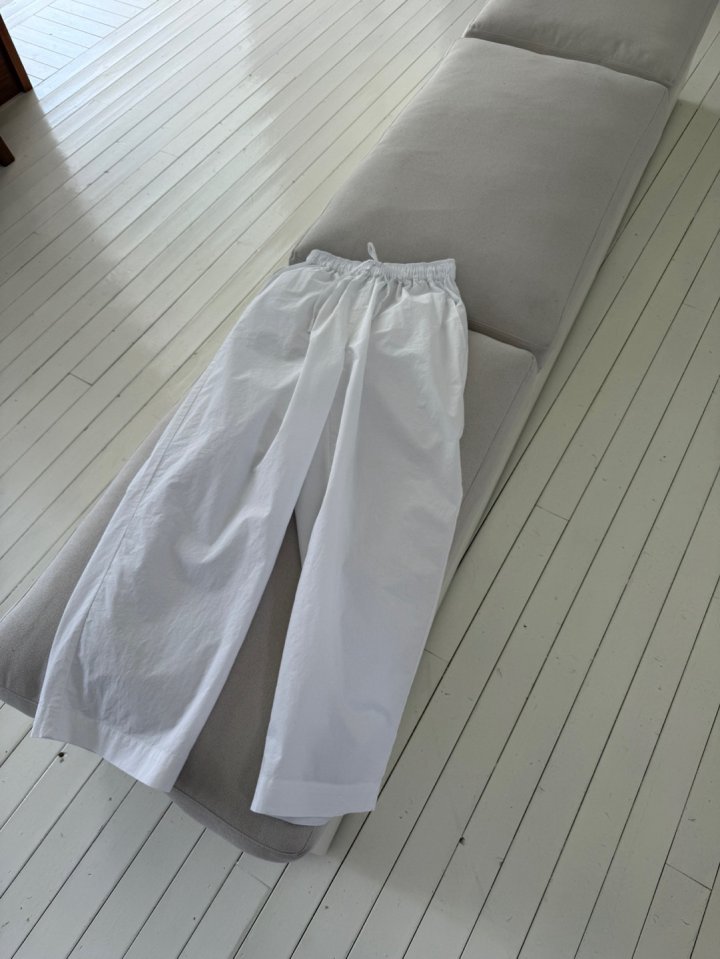 Hiyann - Korean Women Fashion - #momslook - Oatmeal Banding Pants - 10