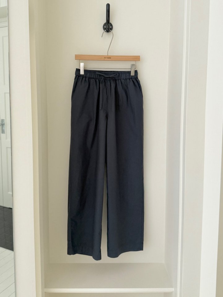 Hiyann - Korean Women Fashion - #momslook - Oatmeal Banding Pants - 6