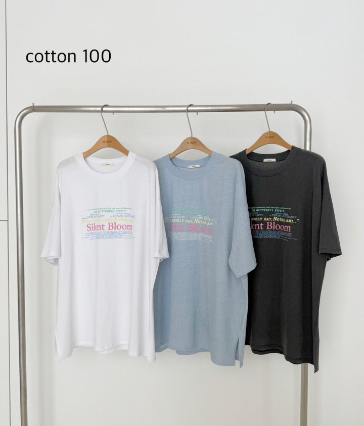 Hiyann - Korean Women Fashion - #momslook - Pig Silence Tee