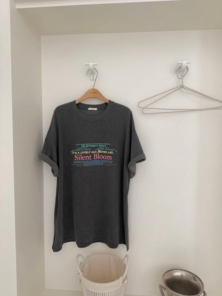 Hiyann - Korean Women Fashion - #momslook - Pig Silence Tee - 9