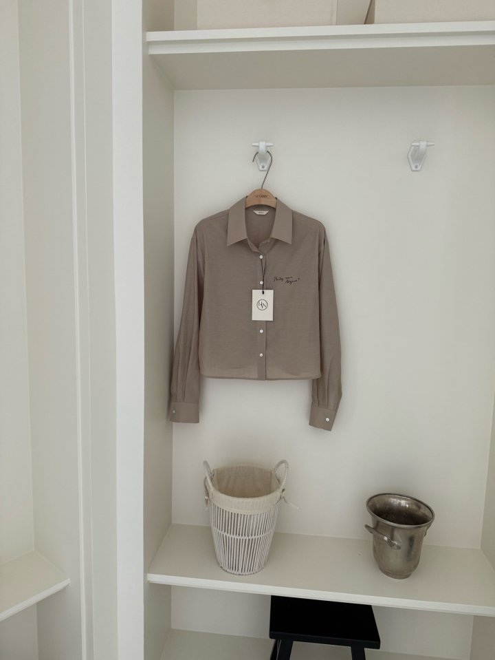 Hiyann - Korean Women Fashion - #thelittlethings - Cropped Rora Shirt - 6