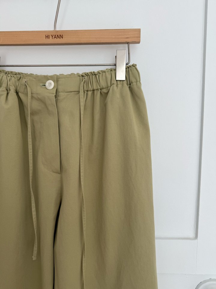 Hiyann - Korean Women Fashion - #womensfashion - Coco Banding Pants - 8