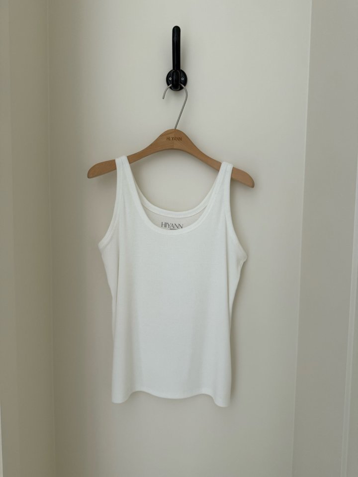 Hiyann - Korean Women Fashion - #womensfashion - Ribbed Sleeveless - 2