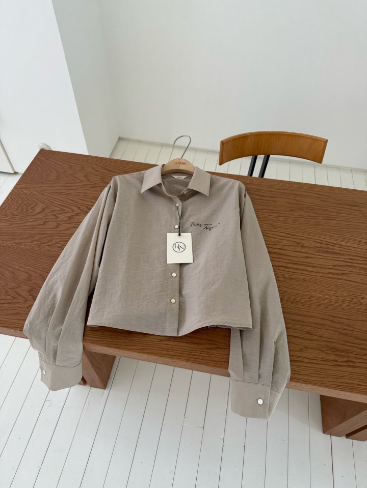Hiyann - Korean Women Fashion - #womensfashion - Cropped Rora Shirt - 12