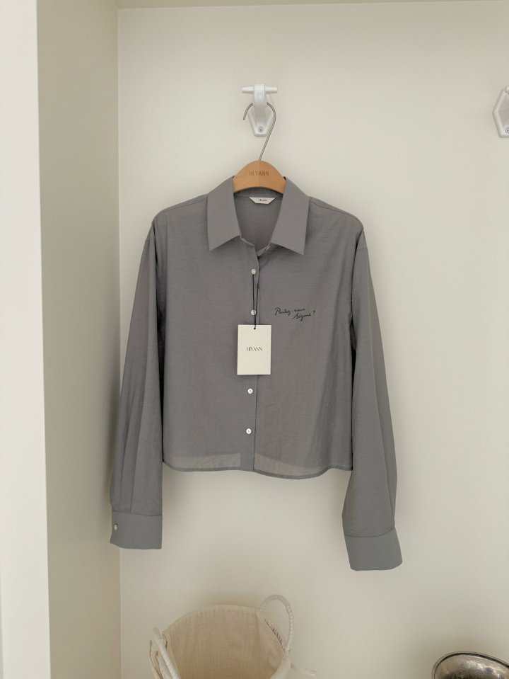 Hiyann - Korean Women Fashion - #womensfashion - Cropped Rora Shirt - 8