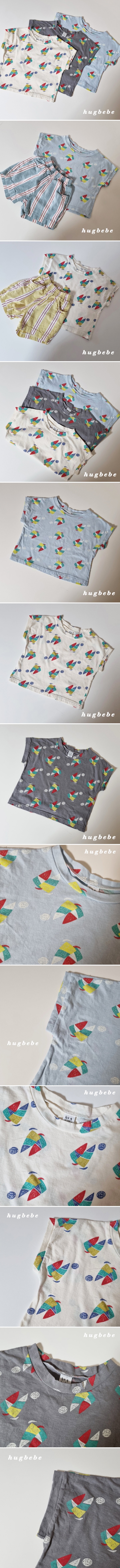 Hug Bebe - Korean Children Fashion - #kidzfashiontrend - Yacht Tee