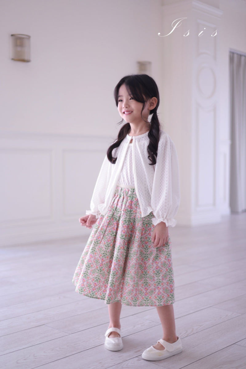 Isis - Korean Children Fashion - #childofig - Pleated Maxi Skirt