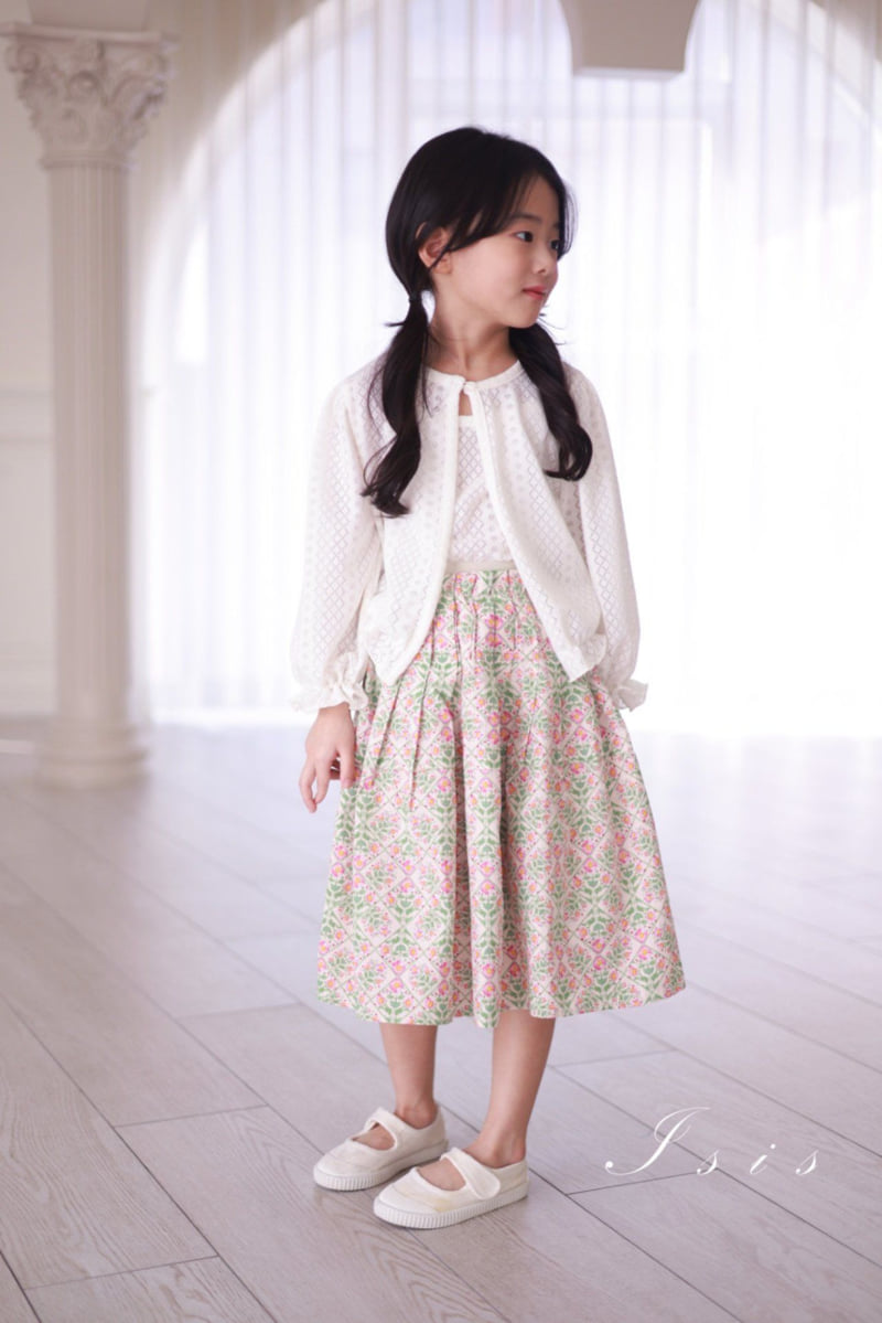 Isis - Korean Children Fashion - #designkidswear - Pleated Maxi Skirt - 3