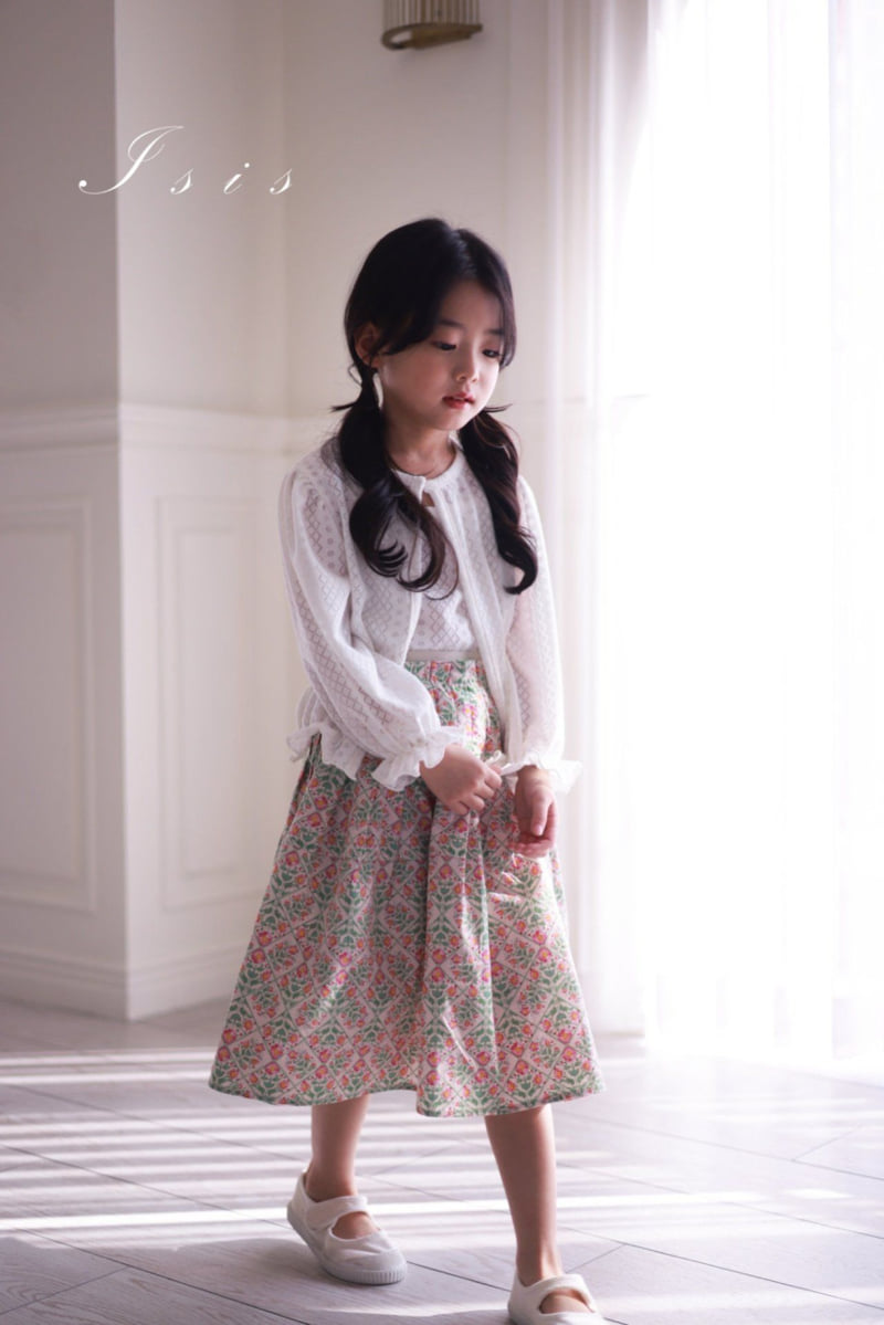 Isis - Korean Children Fashion - #designkidswear - Pleated Maxi Skirt - 4