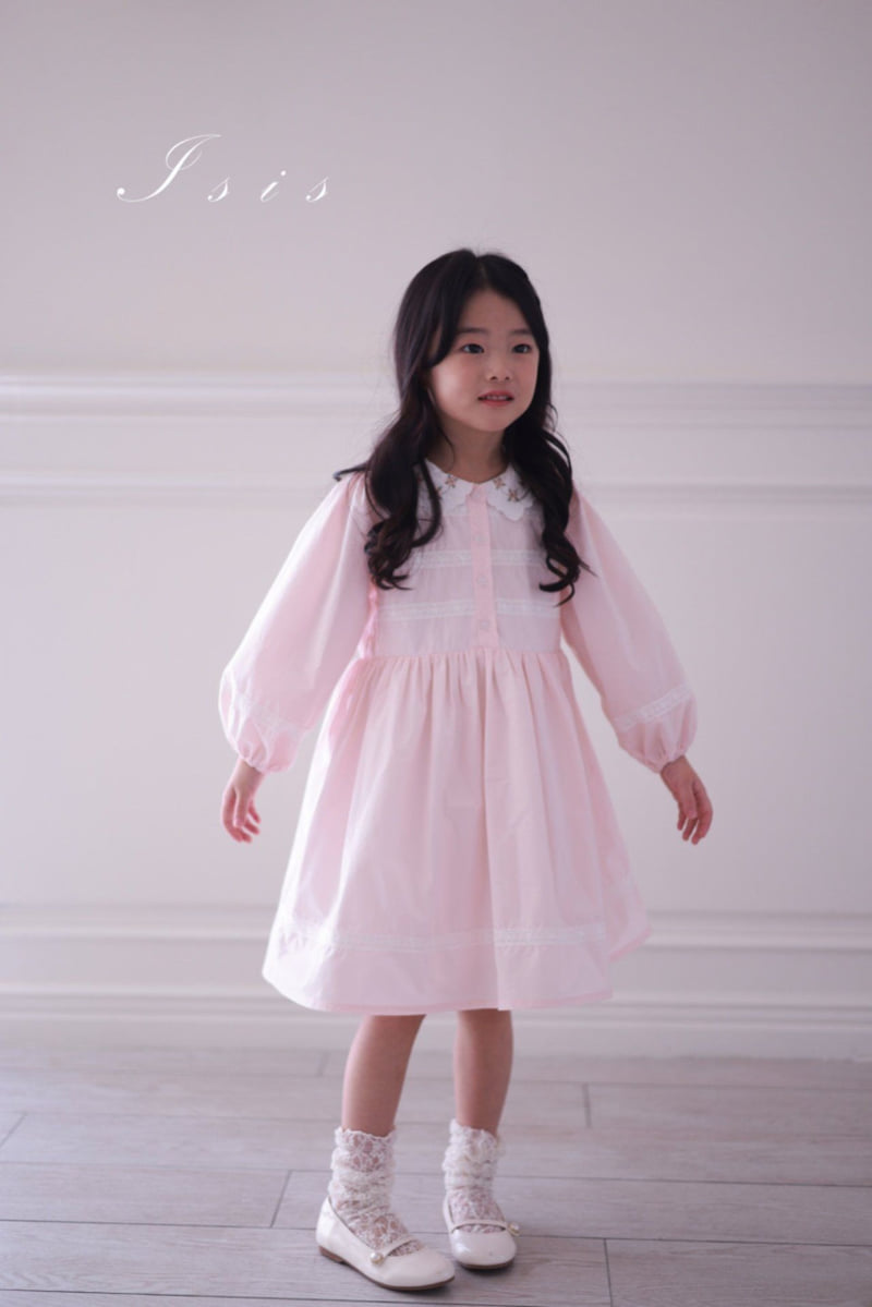 Isis - Korean Children Fashion - #discoveringself - 3-Layer Lace One-piece