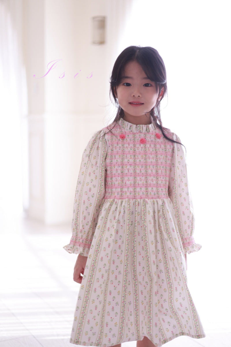 Isis - Korean Children Fashion - #kidsshorts - Vertical Floral One-piece