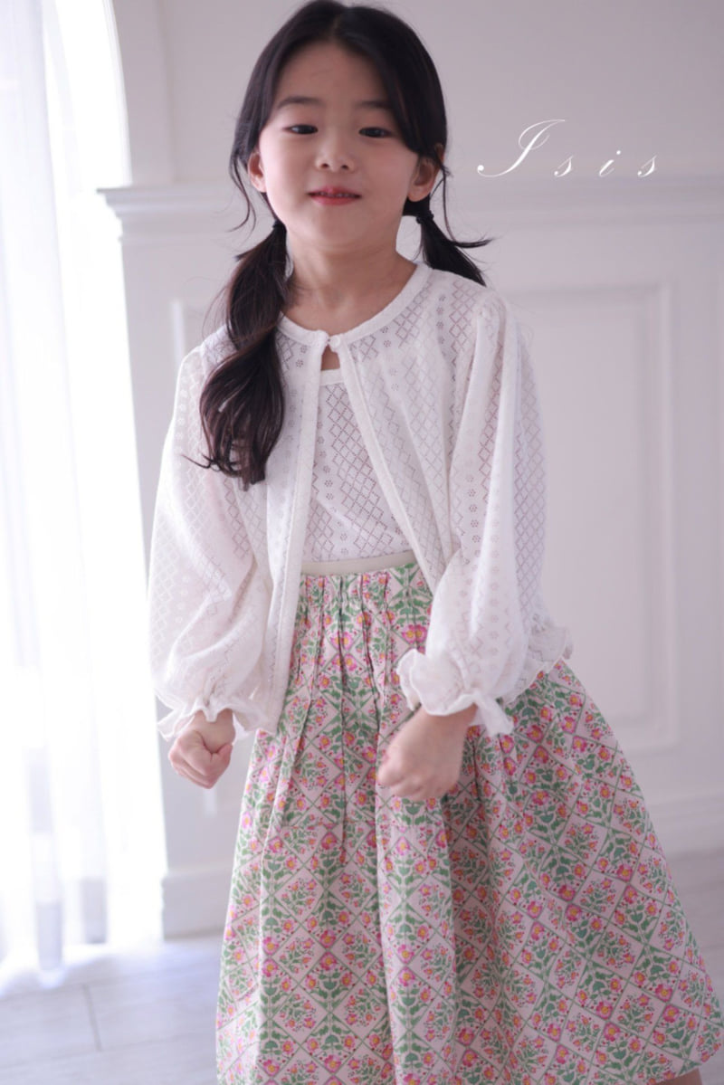 Isis - Korean Children Fashion - #littlefashionista - Pleated Maxi Skirt - 10