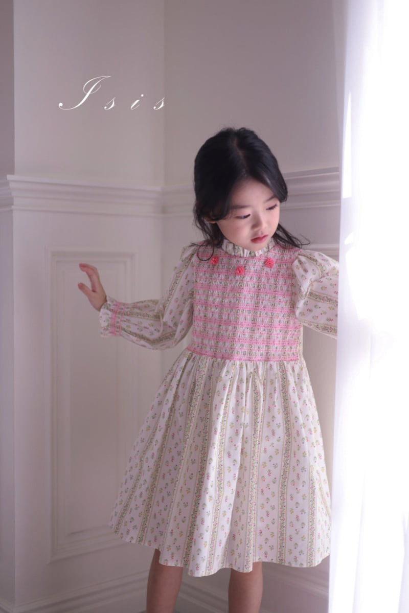 Isis - Korean Children Fashion - #magicofchildhood - Vertical Floral One-piece - 6