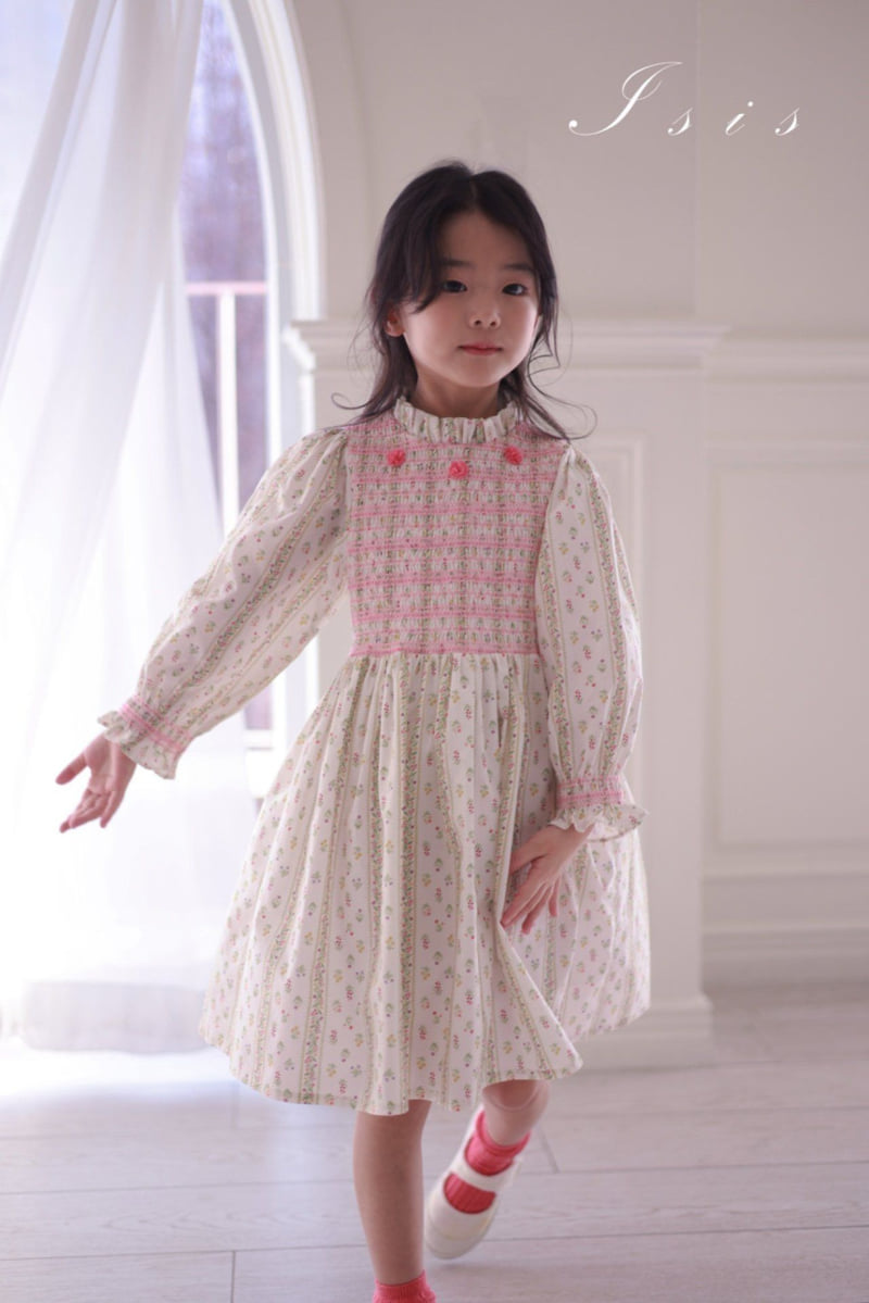 Isis - Korean Children Fashion - #prettylittlegirls - Vertical Floral One-piece - 8