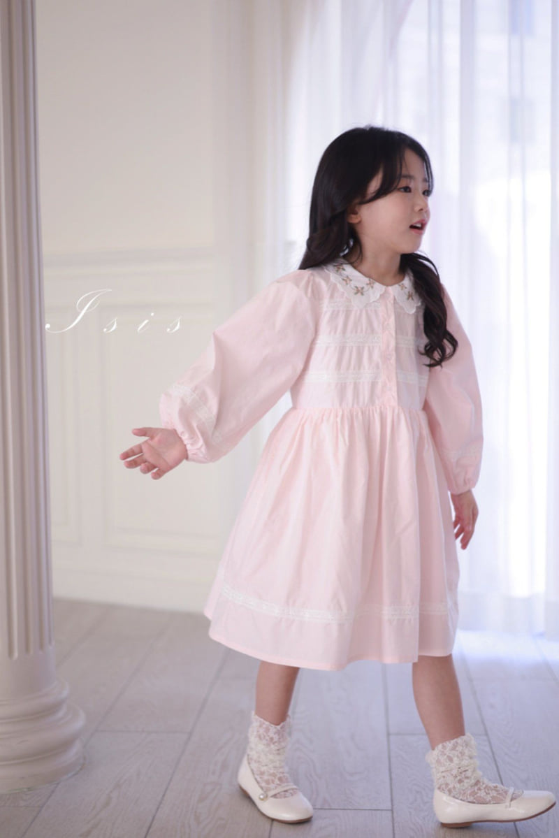 Isis - Korean Children Fashion - #todddlerfashion - 3-Layer Lace One-piece - 11