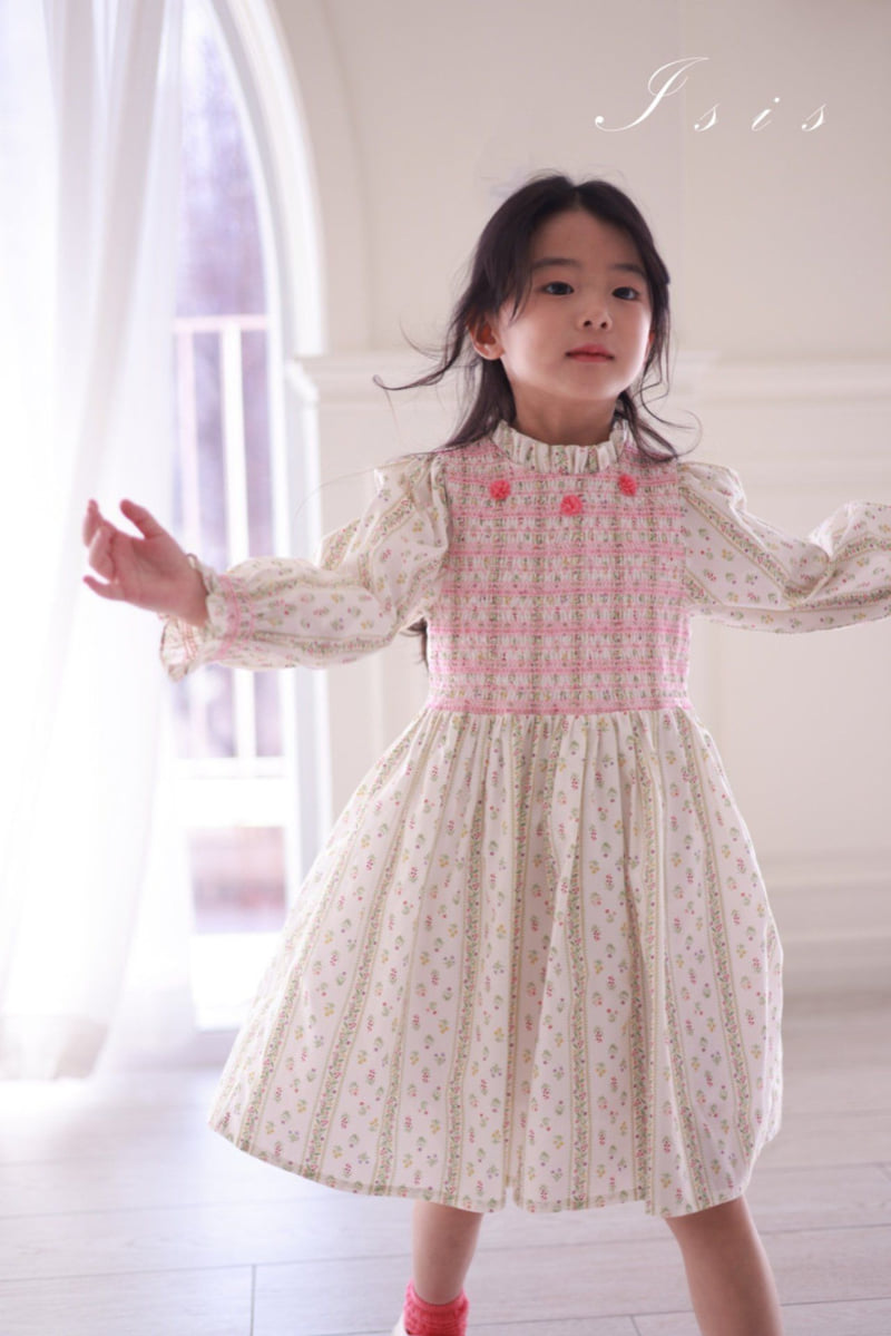 Isis - Korean Children Fashion - #todddlerfashion - Vertical Floral One-piece - 9