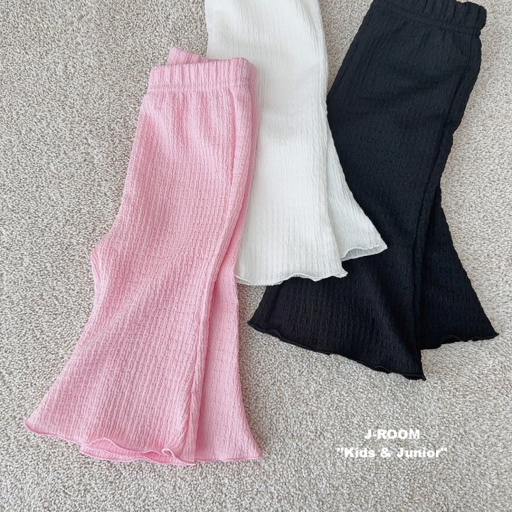 J-Room - Korean Children Fashion - #fashionkids - Fuzzy Bootcut Pants - 5