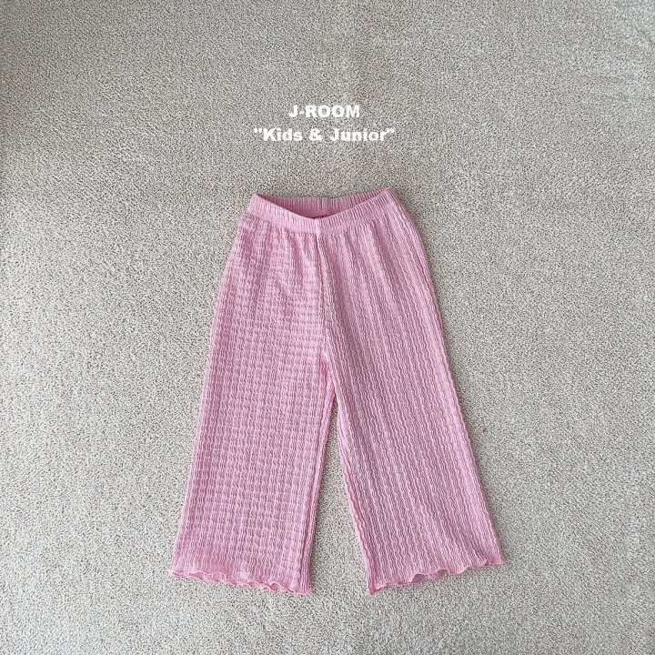 J-Room - Korean Children Fashion - #kidzfashiontrend - Wrinkled Wide Pants - 6