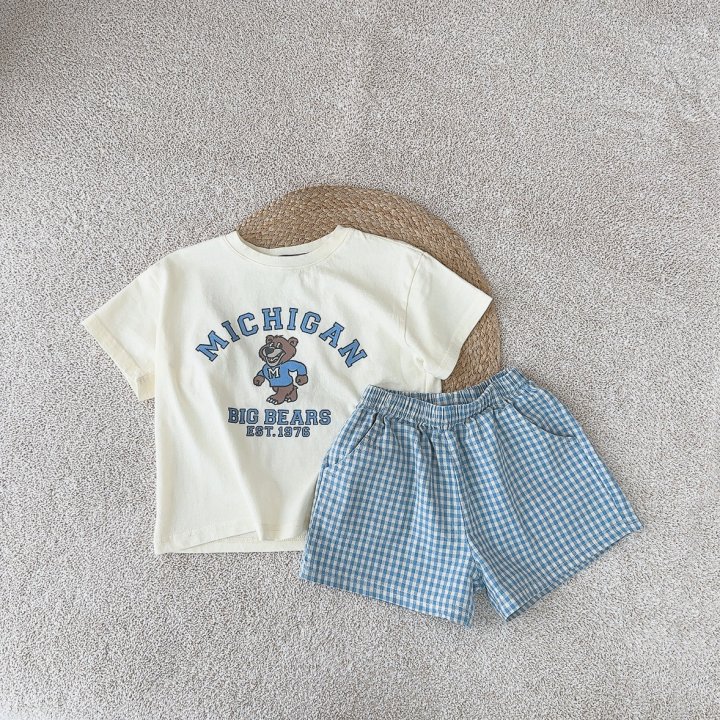 J-Room - Korean Children Fashion - #magicofchildhood - Michigan Check Set - 8