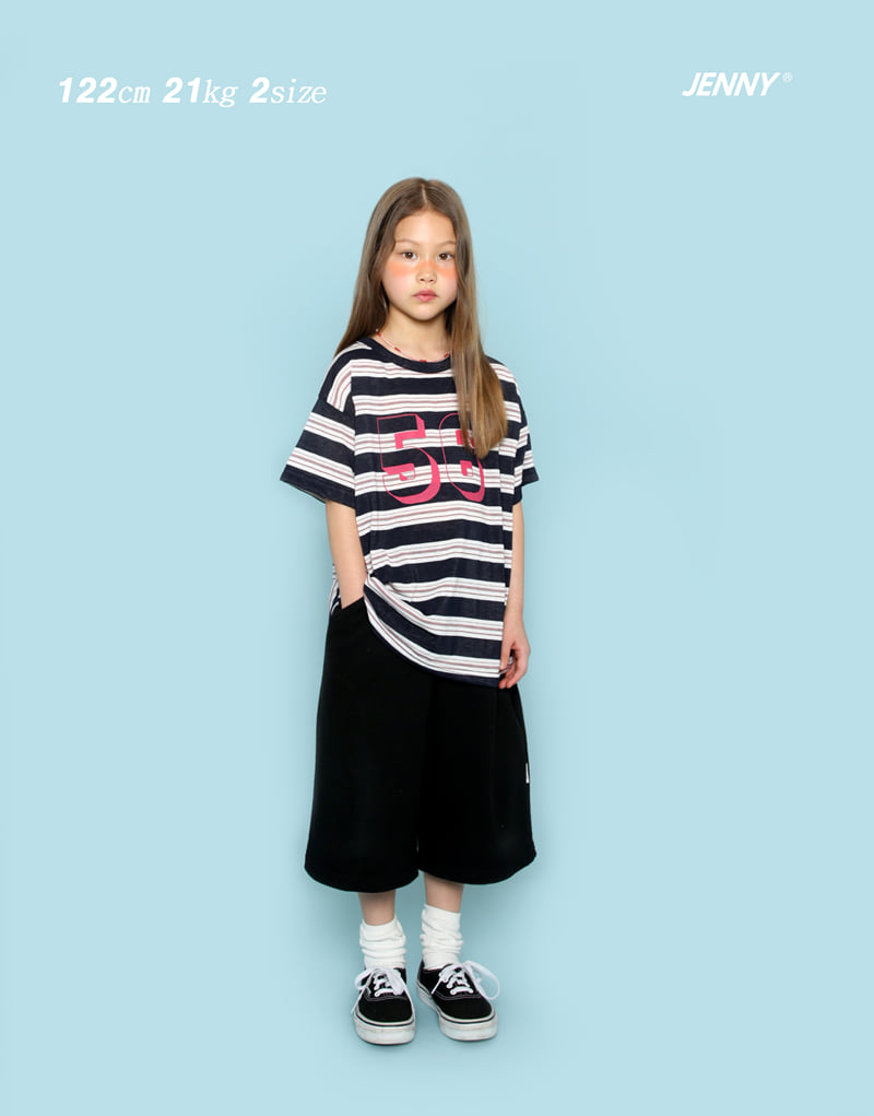 Jenny Basic - Korean Children Fashion - #kidzfashiontrend - 56 Stripe Tee - 4