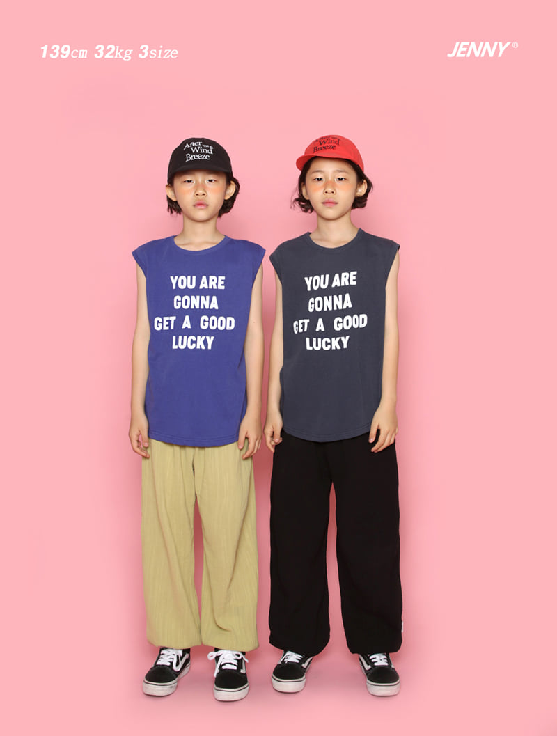 Jenny Basic - Korean Children Fashion - #discoveringself - Lucky Sleeveless - 9