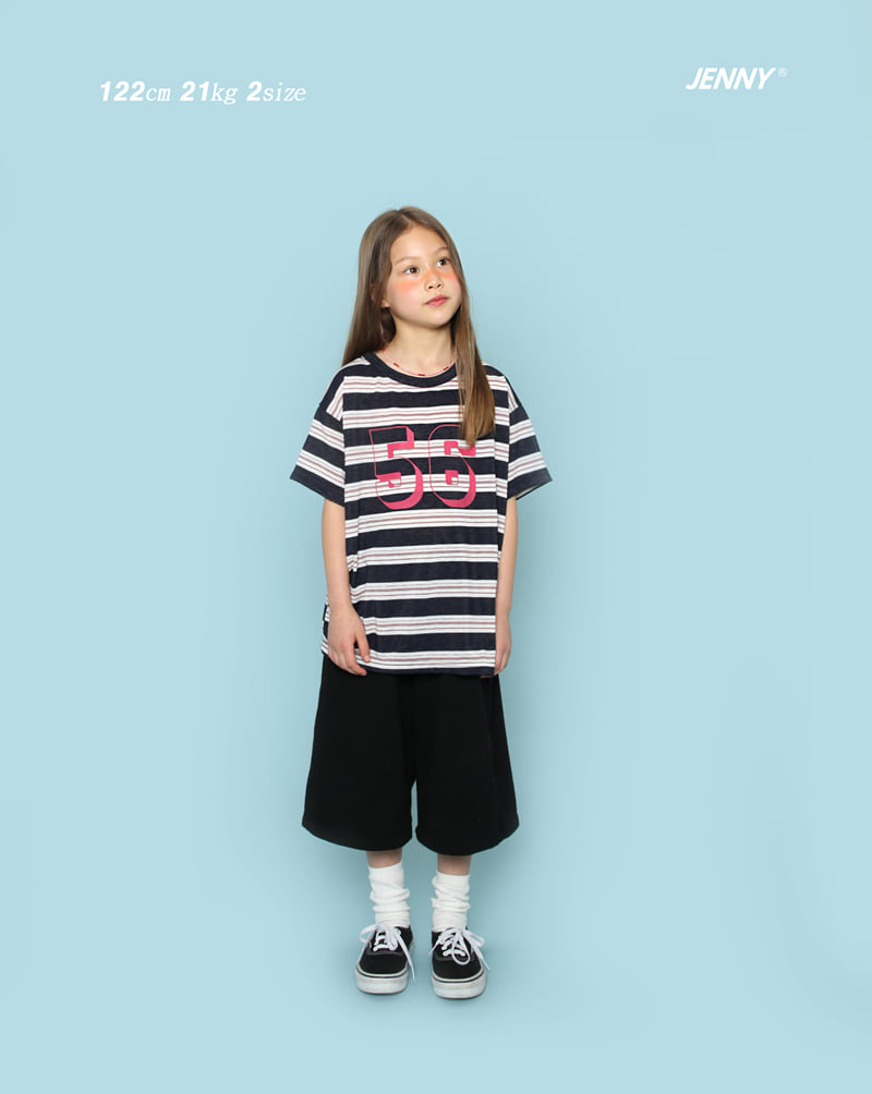 Jenny Basic - Korean Children Fashion - #kidzfashiontrend - 56 Stripe Tee - 3