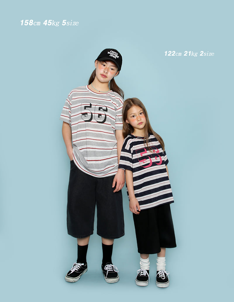 Jenny Basic - Korean Children Fashion - #littlefashionista - 56 Stripe Tee - 5