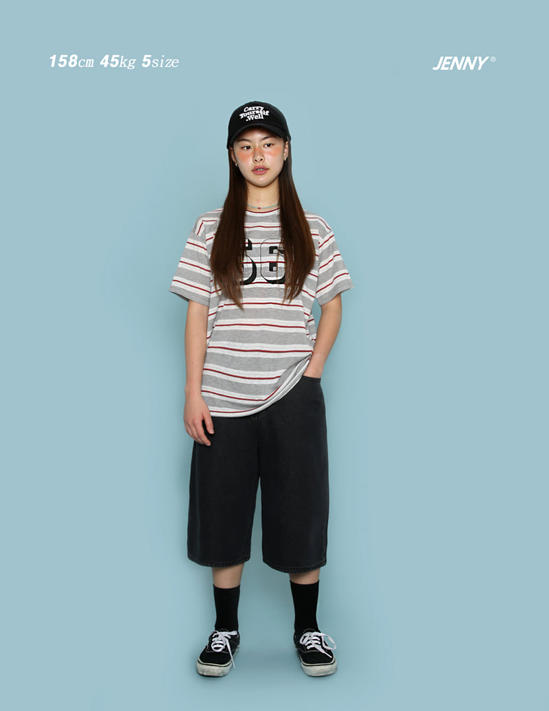 Jenny Basic - Korean Children Fashion - #minifashionista - 56 Stripe Tee - 7