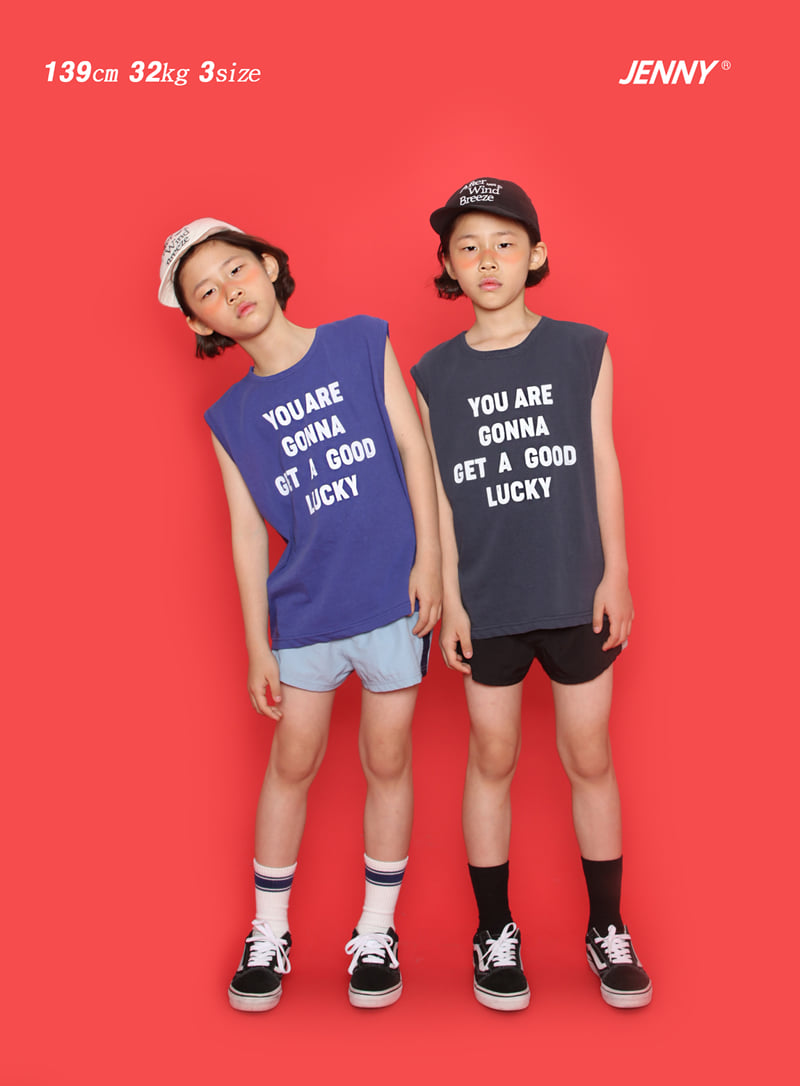 Jenny Basic - Korean Children Fashion - #minifashionista - Lucky Sleeveless - 3
