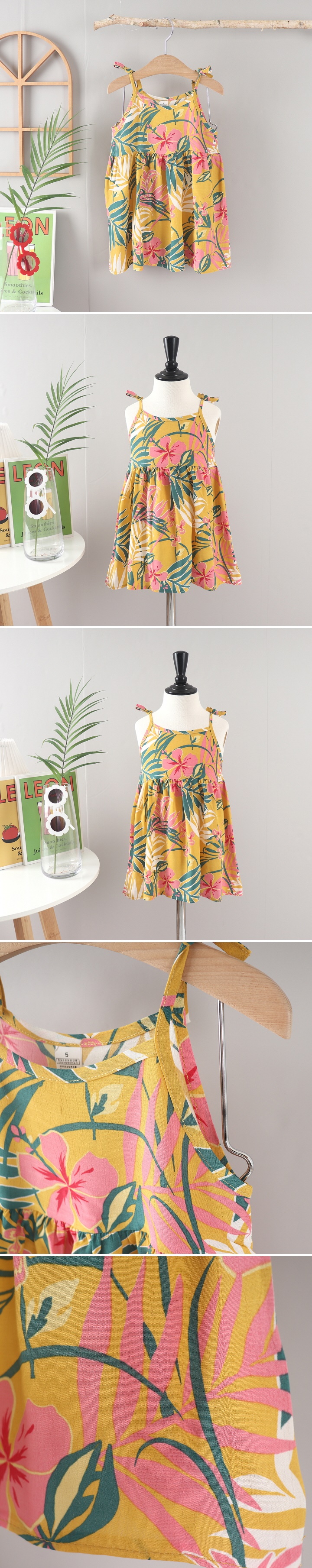 Jierang - Korean Children Fashion - #childofig - Mid-Summer Strap One-piece