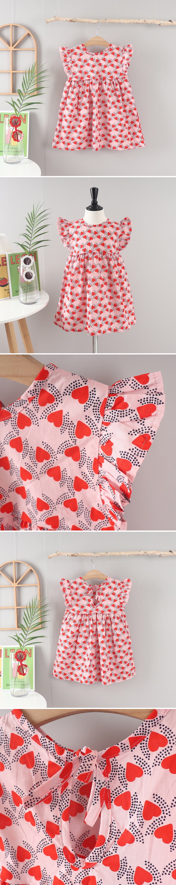 Jierang - Korean Children Fashion - #childofig - Heart Wing One-piece