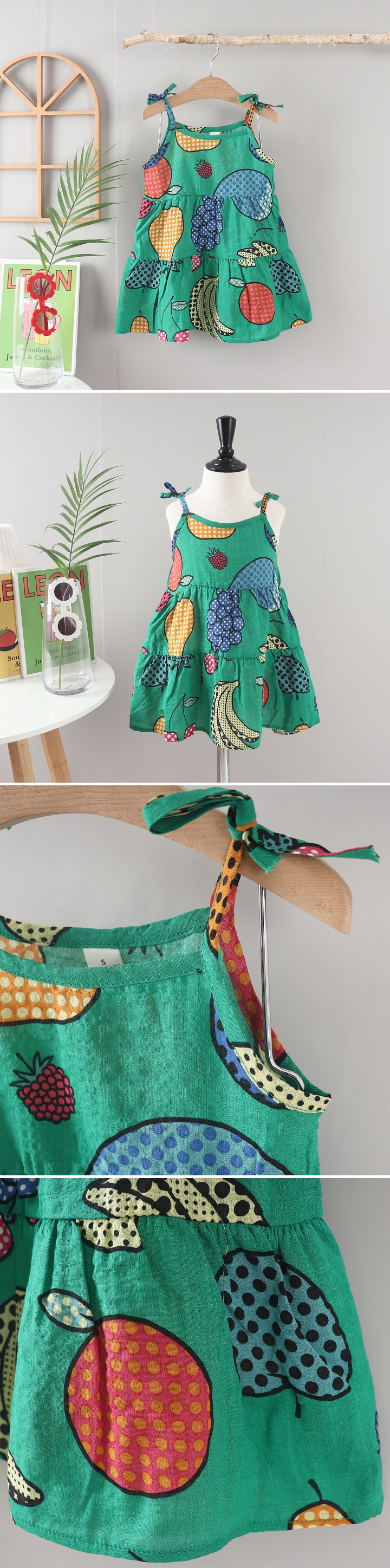 Jierang - Korean Children Fashion - #magicofchildhood - Shalala Strap One-piece