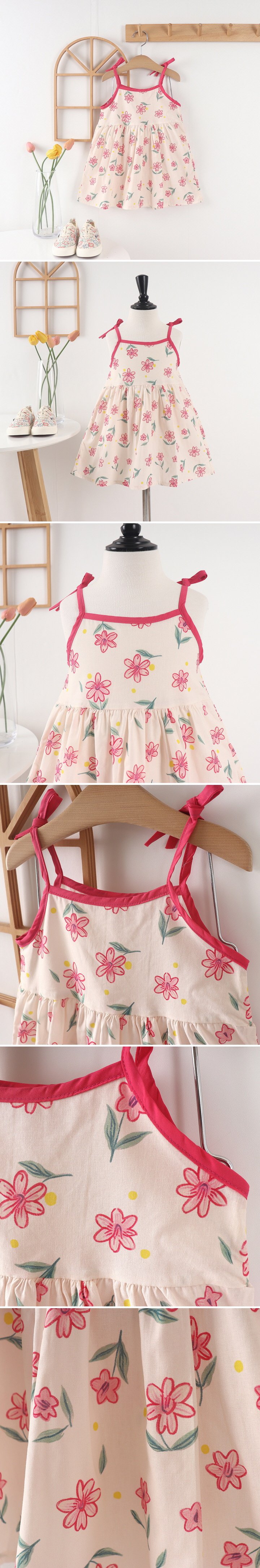Jierang - Korean Children Fashion - #magicofchildhood - Watercolor One-piece
