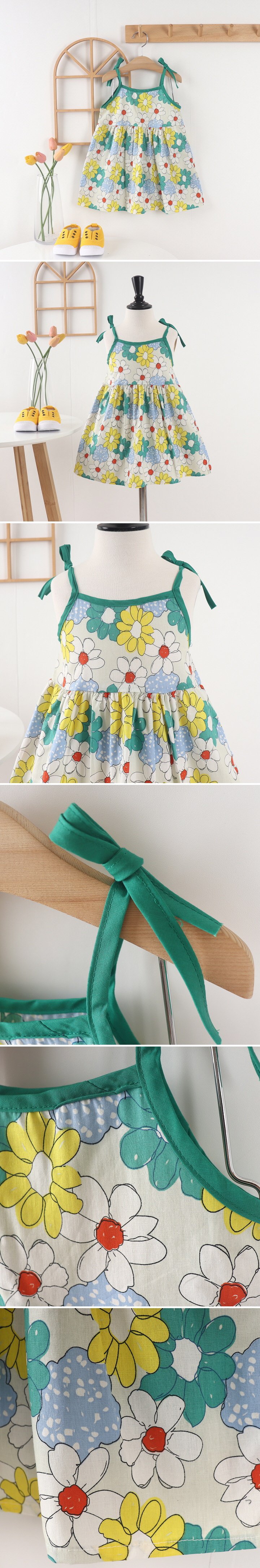 Jierang - Korean Children Fashion - #prettylittlegirls - Flower Scent One-piece