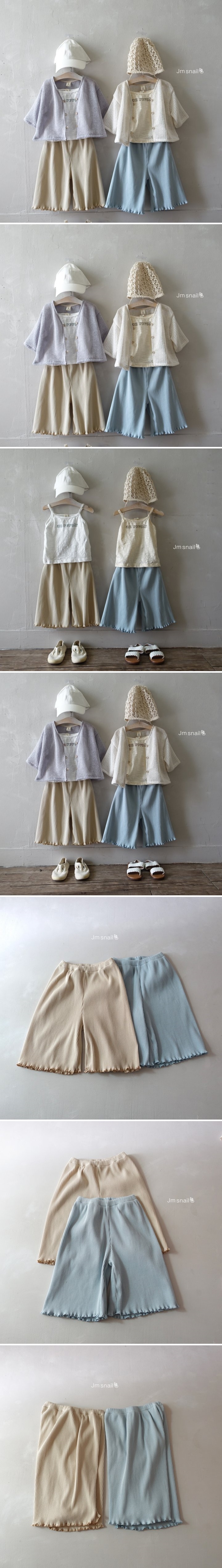 Jm Snail - Korean Children Fashion - #Kfashion4kids - Chouchou Ribbed Pants