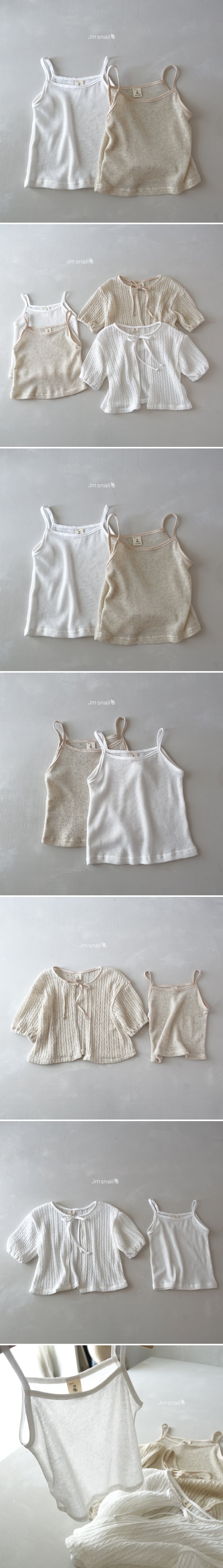 Jm Snail - Korean Children Fashion - #childofig - Cool Knit Sleeveless