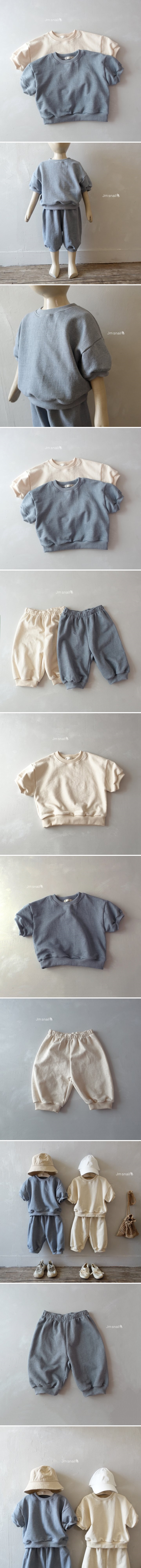 Jm Snail - Korean Children Fashion - #kidzfashiontrend - Jacquard Garment Tee