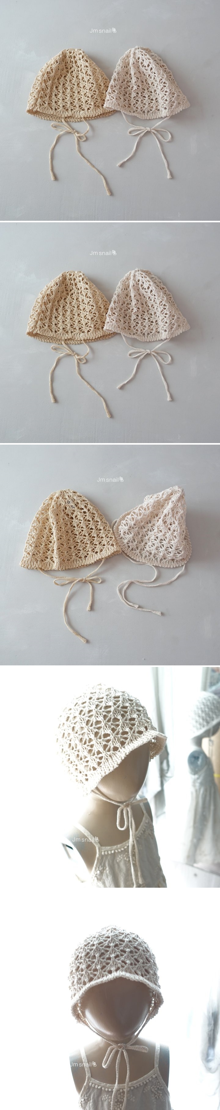 Jm Snail - Korean Children Fashion - #magicofchildhood - Summer Crochet Beanie