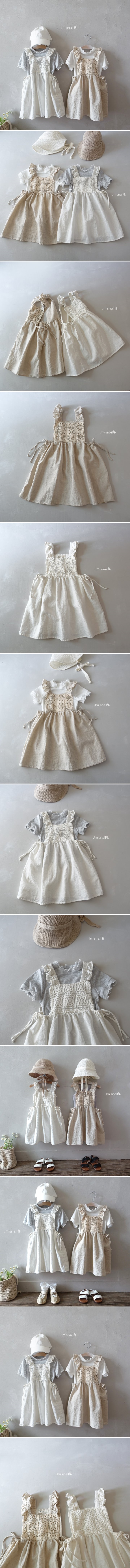 Jm Snail - Korean Children Fashion - #toddlerclothing - Max Linen Vest One-piece