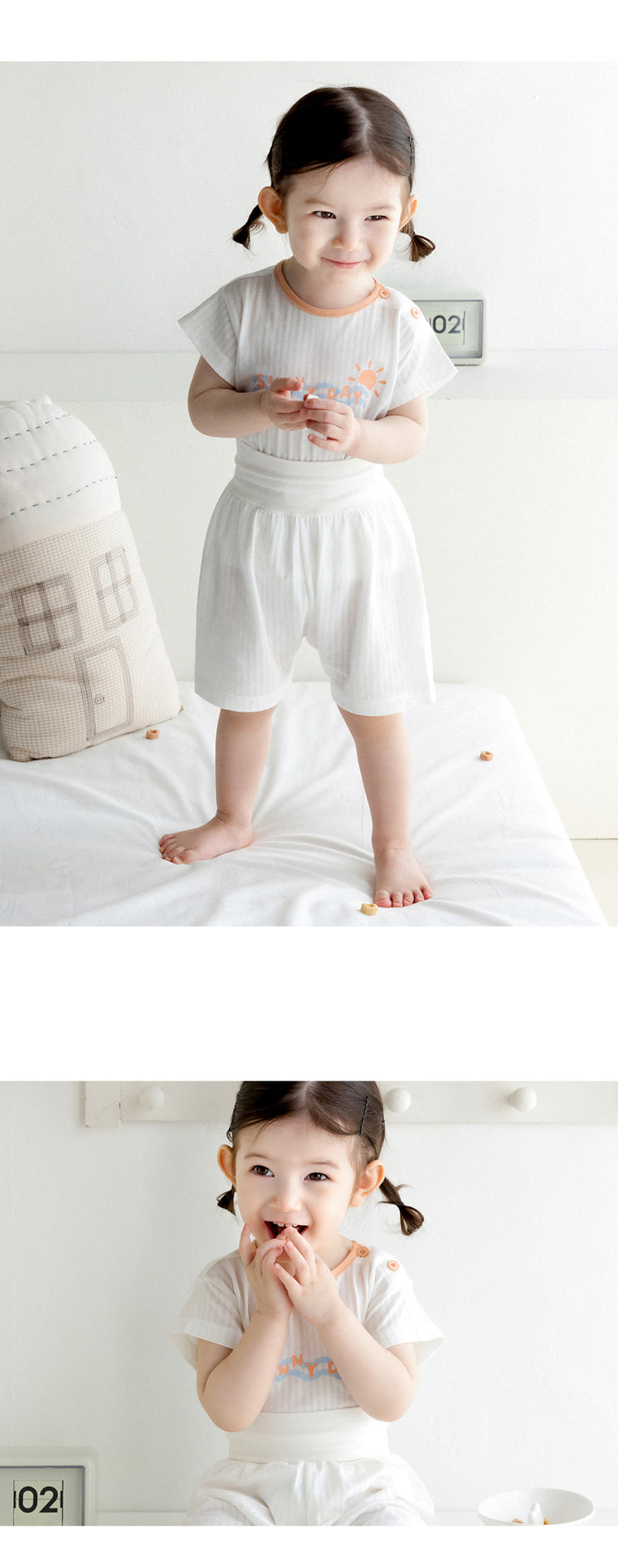Kids Clara - Korean Baby Fashion - #babyboutique - Cooling Comfy Belly Baby Easywear - 3