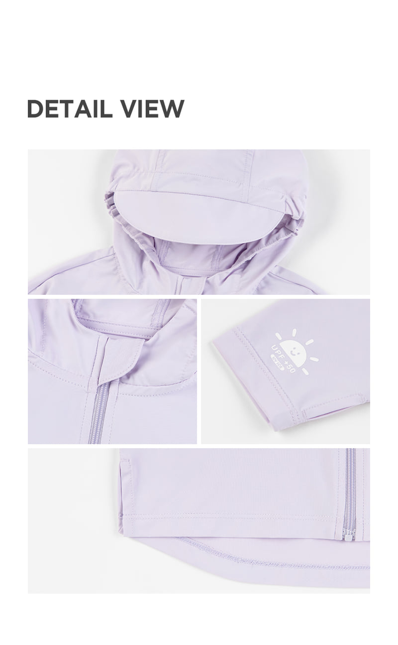 Kids Clara - Korean Baby Fashion - #babyboutique - UV Ice Hooded Jumper - 10