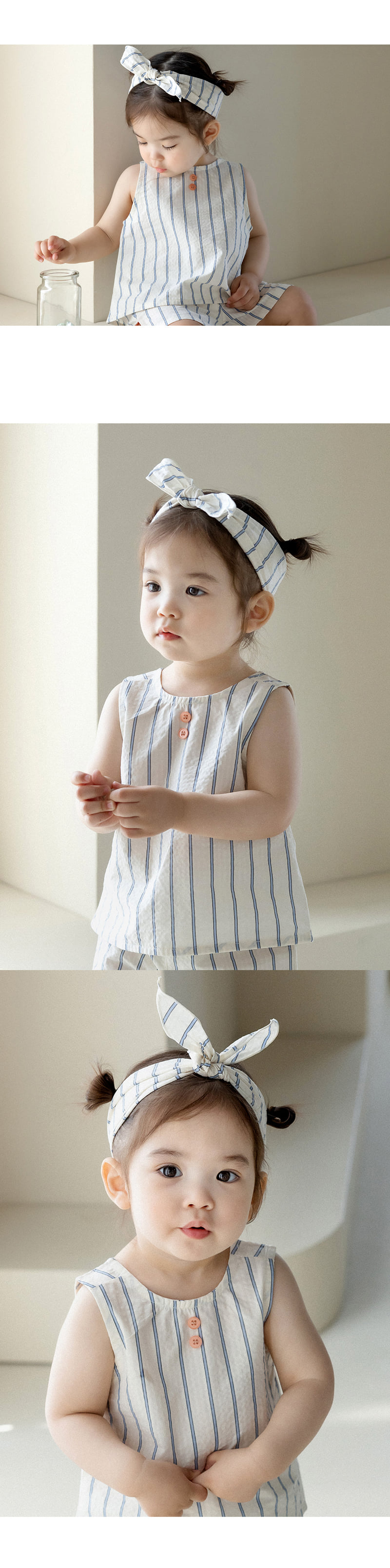Kids Clara - Korean Baby Fashion - #babyclothing - Calypso Baby Hair Kerchief - 5