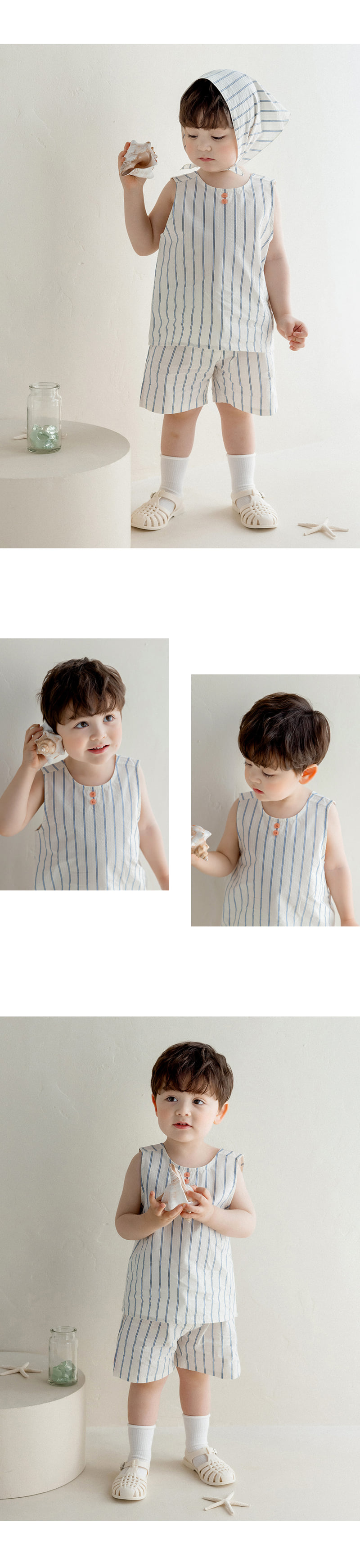Kids Clara - Korean Baby Fashion - #babyboutiqueclothing - Calypso Baby Set-up - 4