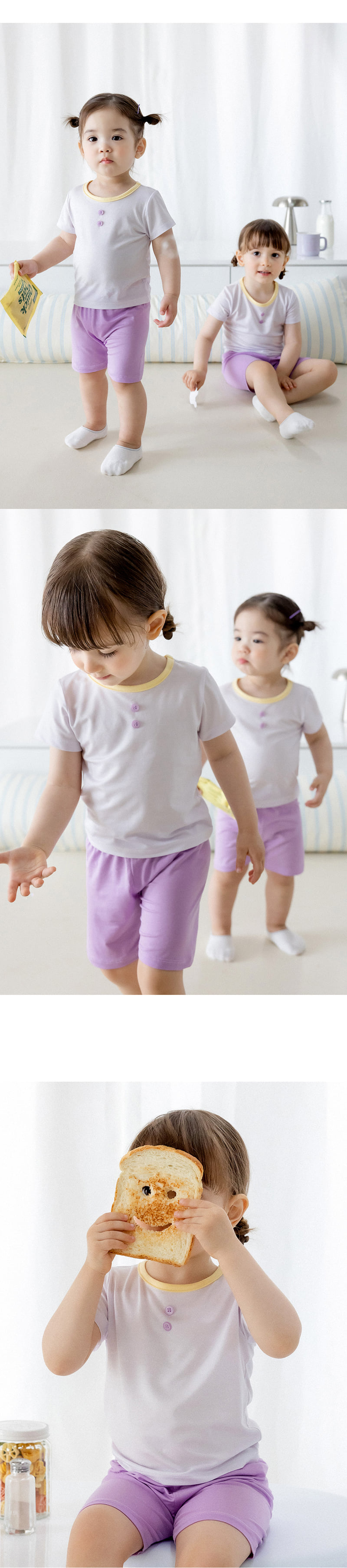 Kids Clara - Korean Baby Fashion - #babyfever - Cooling Easywear - 9