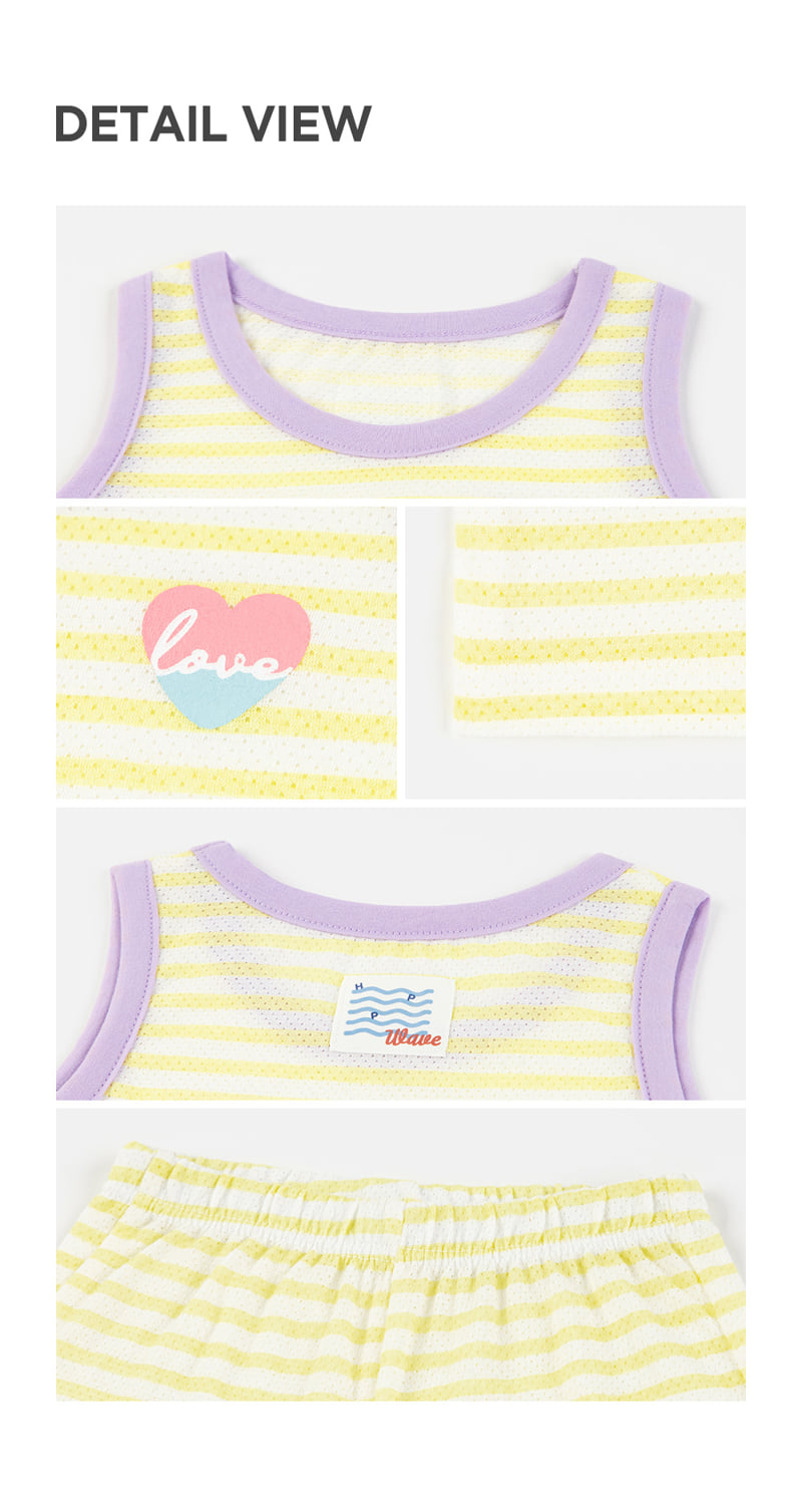 Kids Clara - Korean Baby Fashion - #babyfever - Mesh Baby Sleeveless Easywear - 7