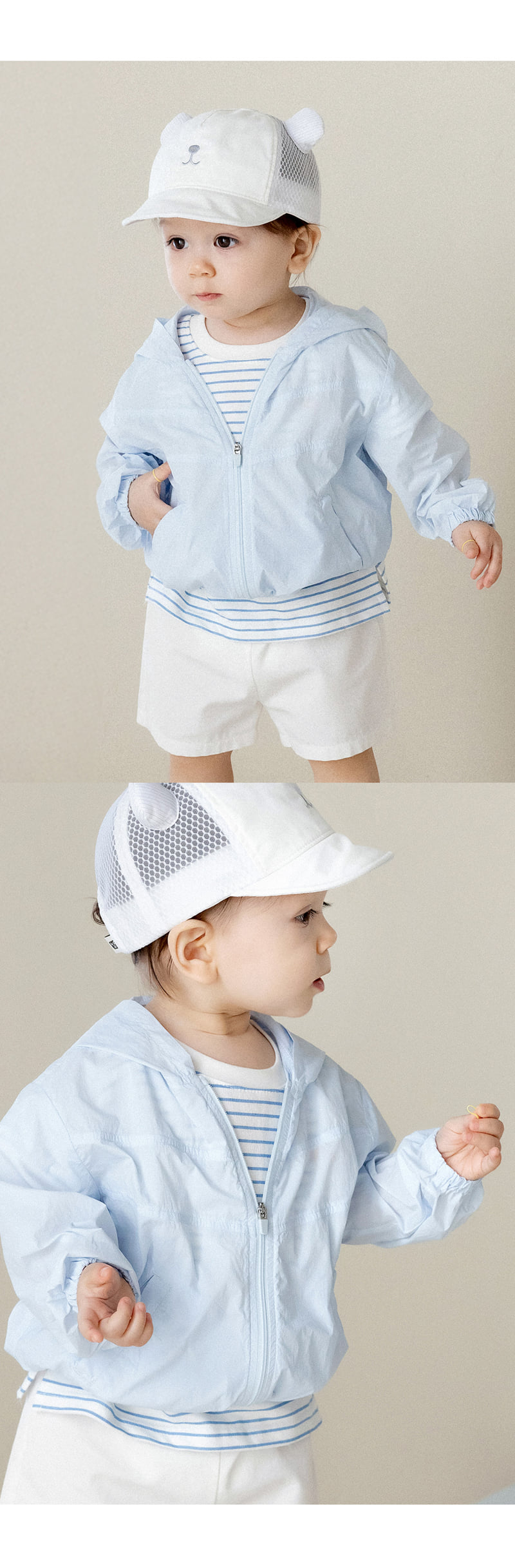 Kids Clara - Korean Baby Fashion - #babygirlfashion - Klein Baby Short Sleeve Tee - 6