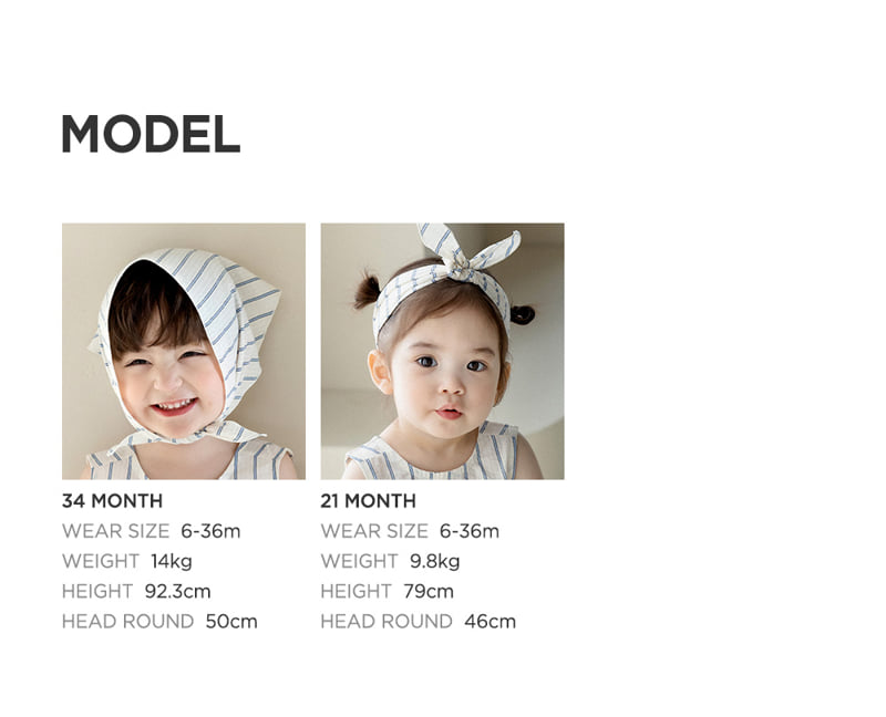 Kids Clara - Korean Baby Fashion - #babyoninstagram - Calypso Baby Hair Kerchief - 10
